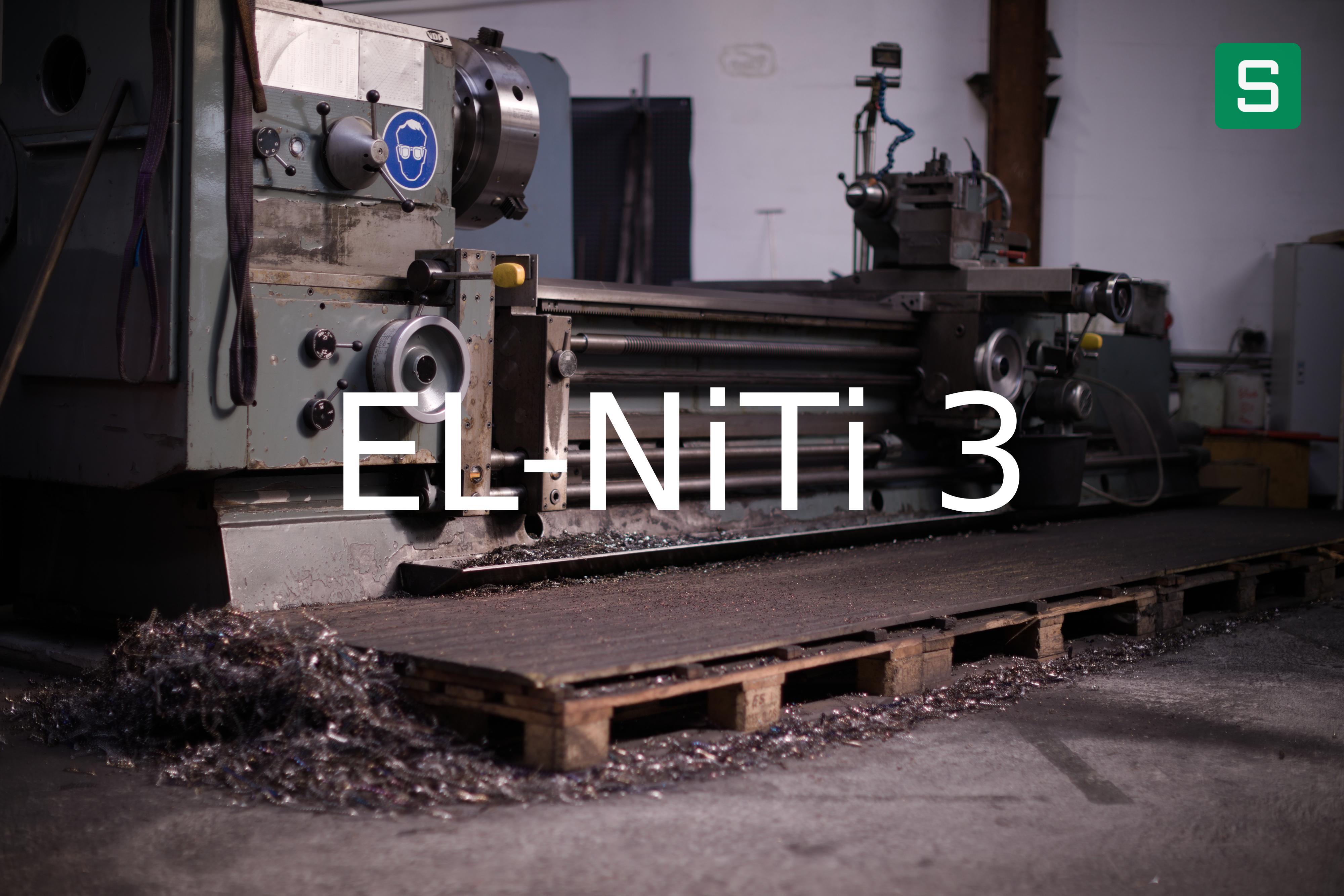 Stahlwerkstoff: EL-NiTi 3