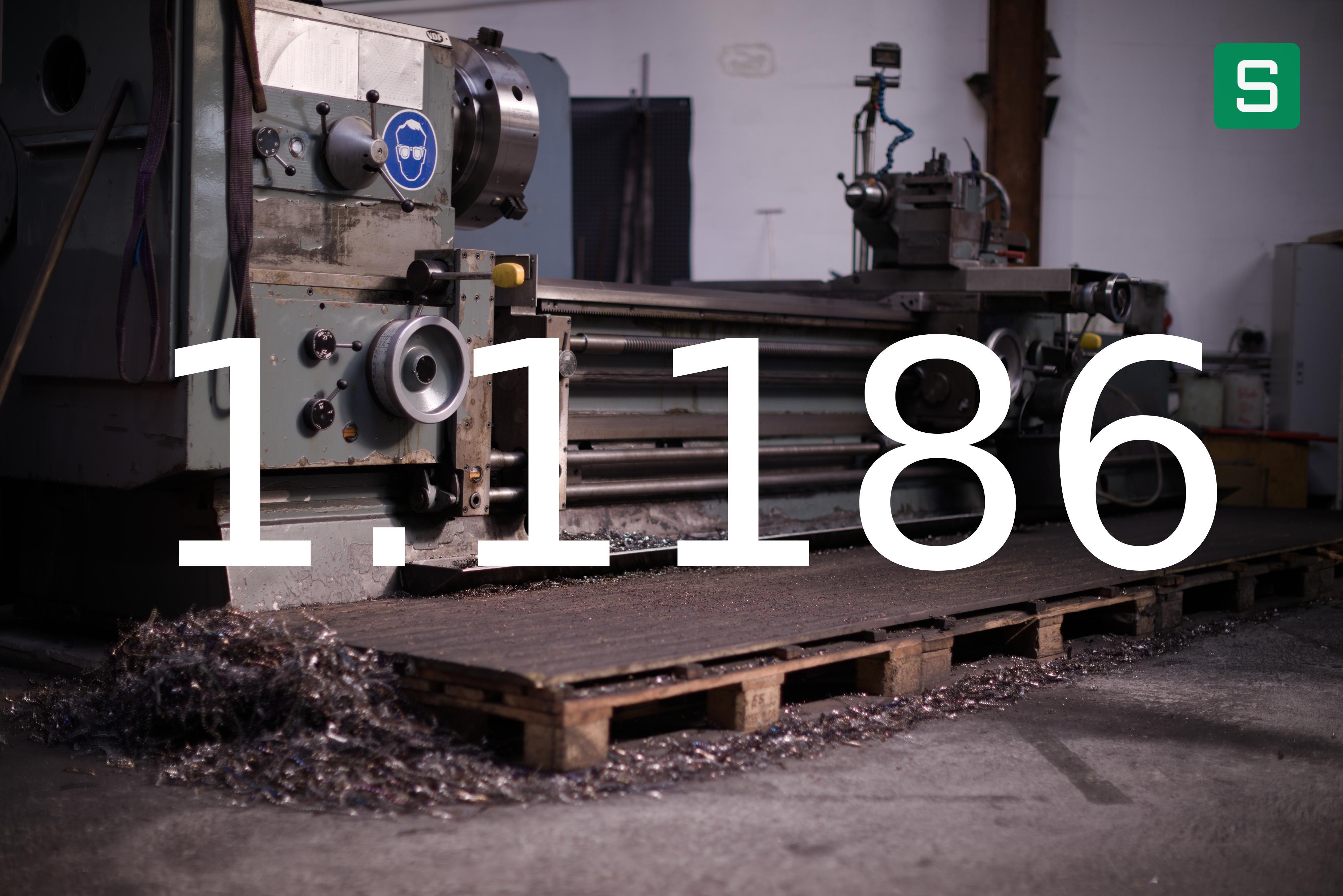 Steel Material: 1.1186