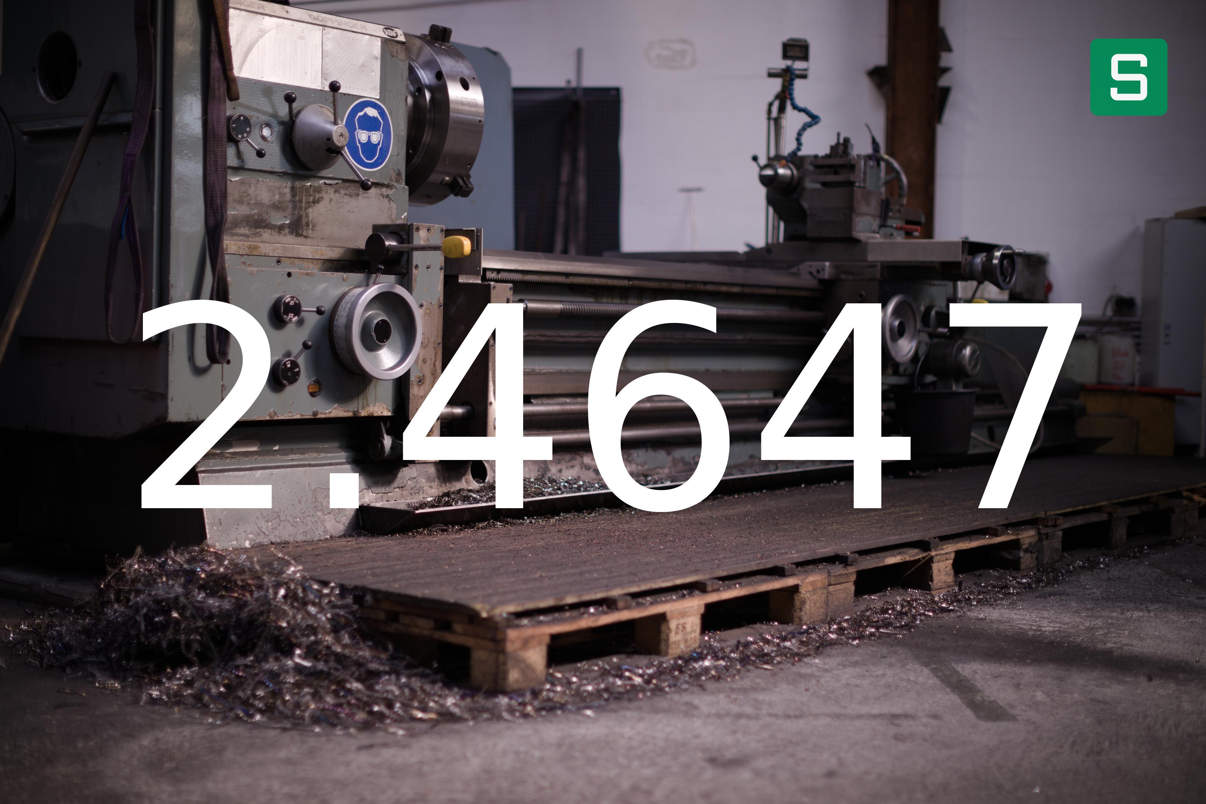 Steel Material: 2.4647