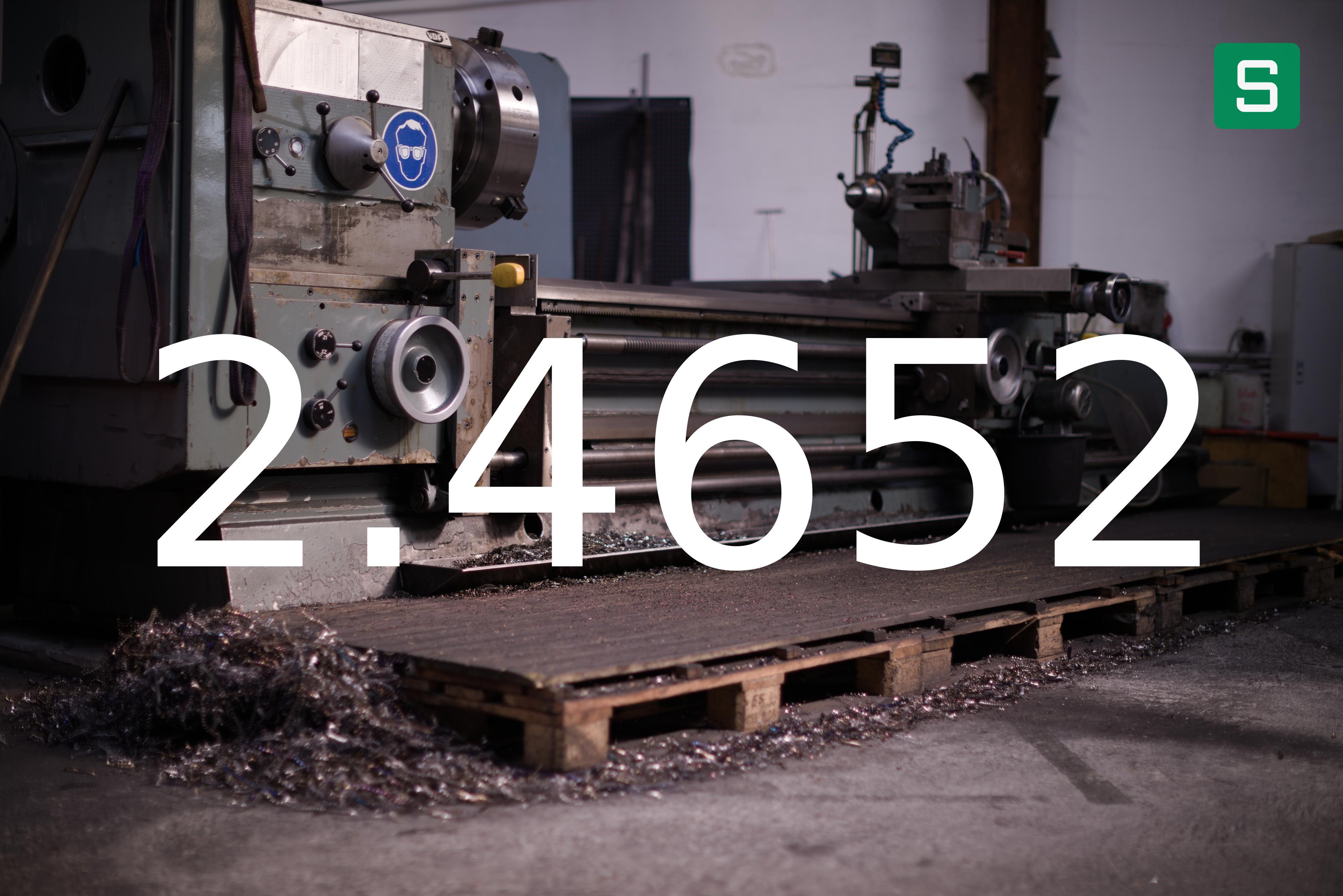 Steel Material: 2.4652