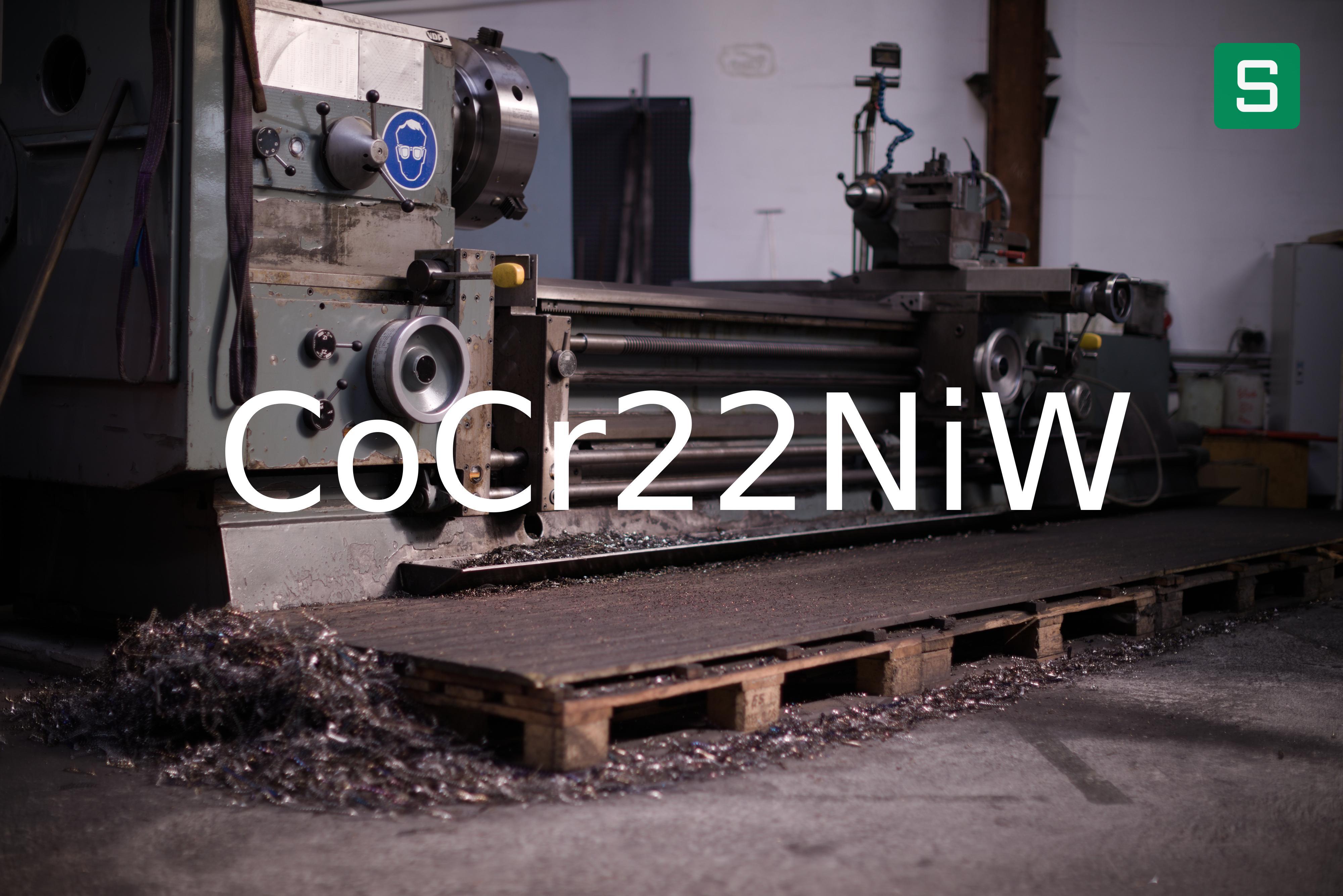 Stahlwerkstoff: CoCr22NiW