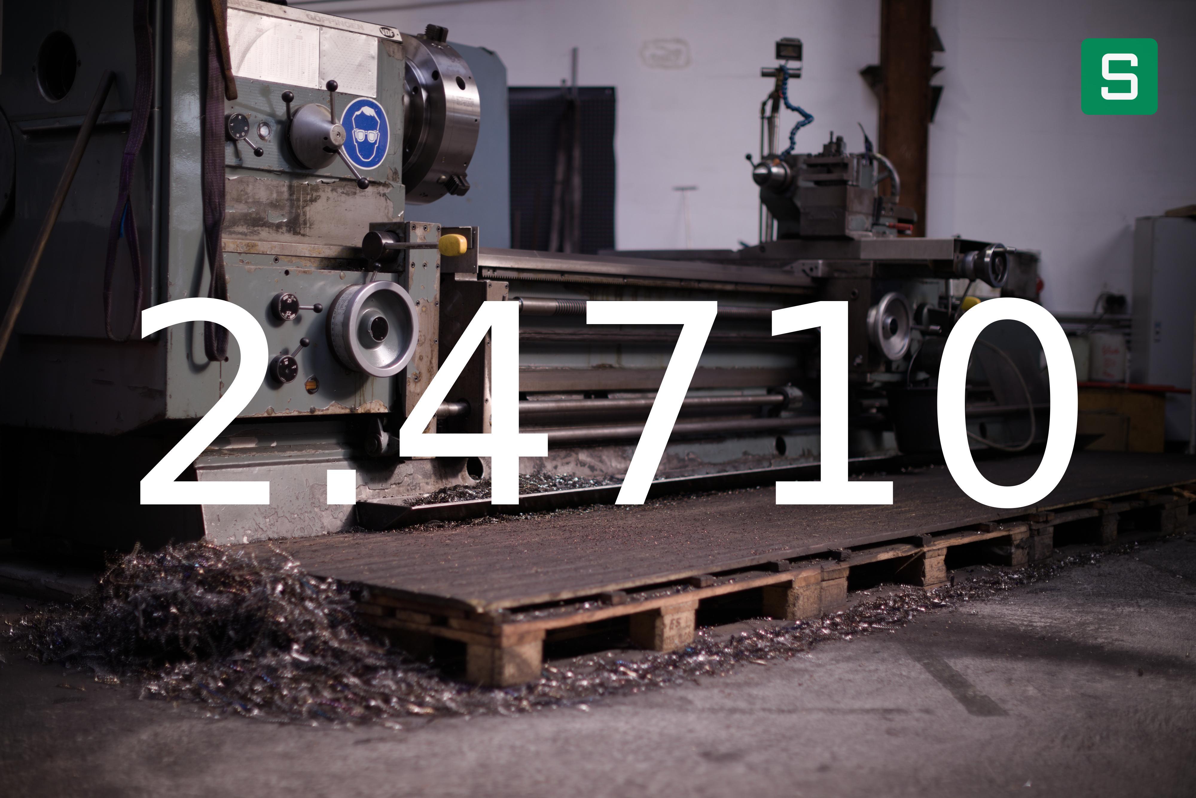 Steel Material: 2.4710