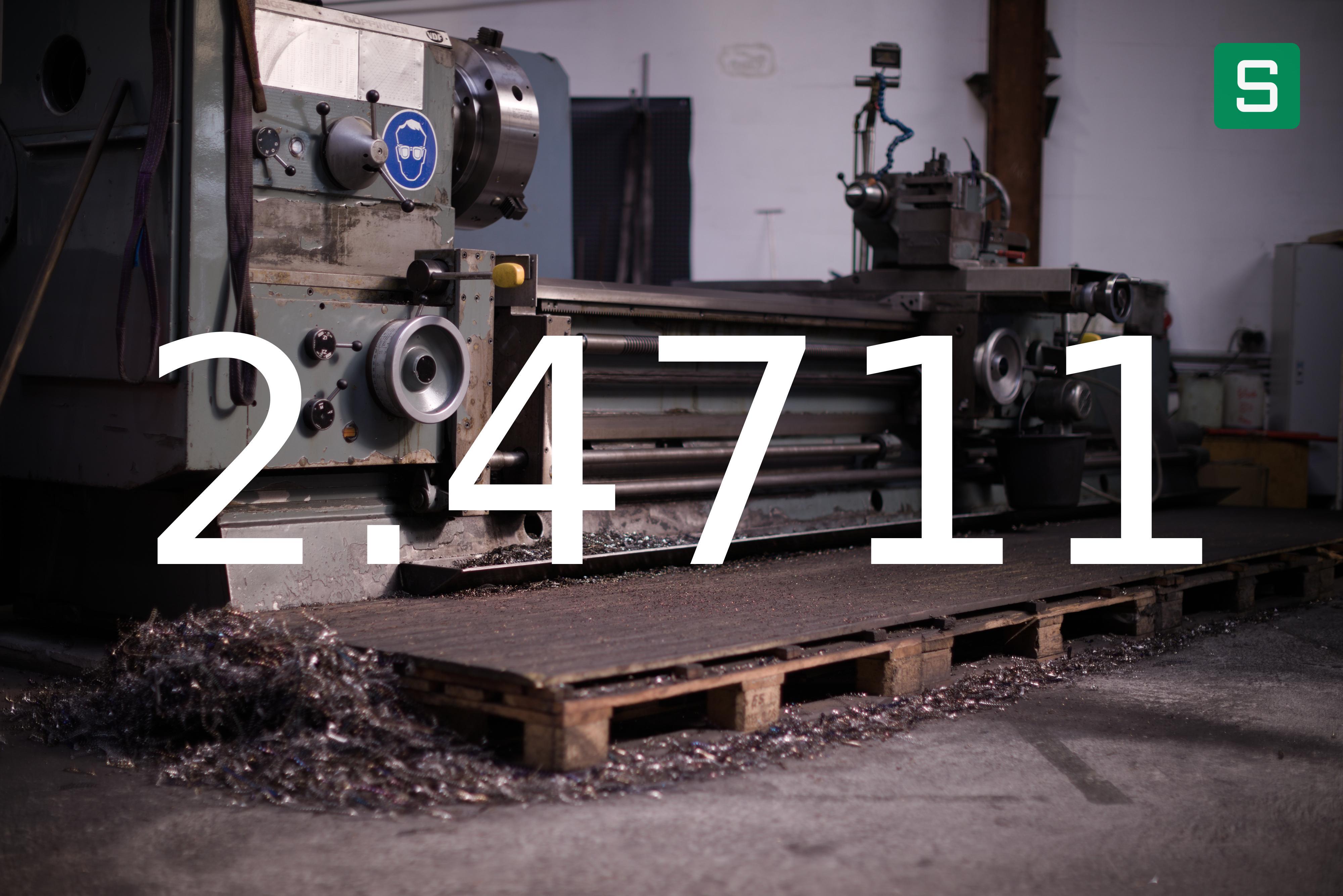 Steel Material: 2.4711