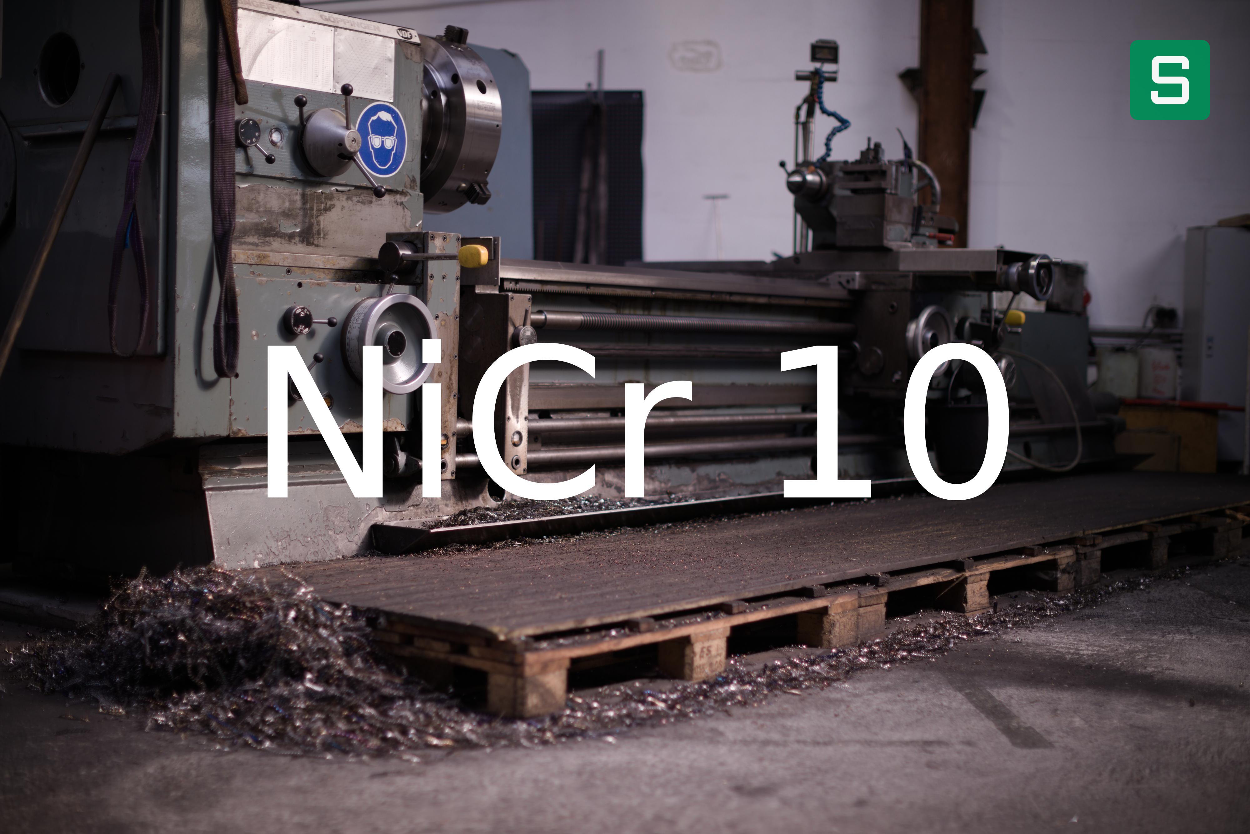 Stahlwerkstoff: NiCr 10