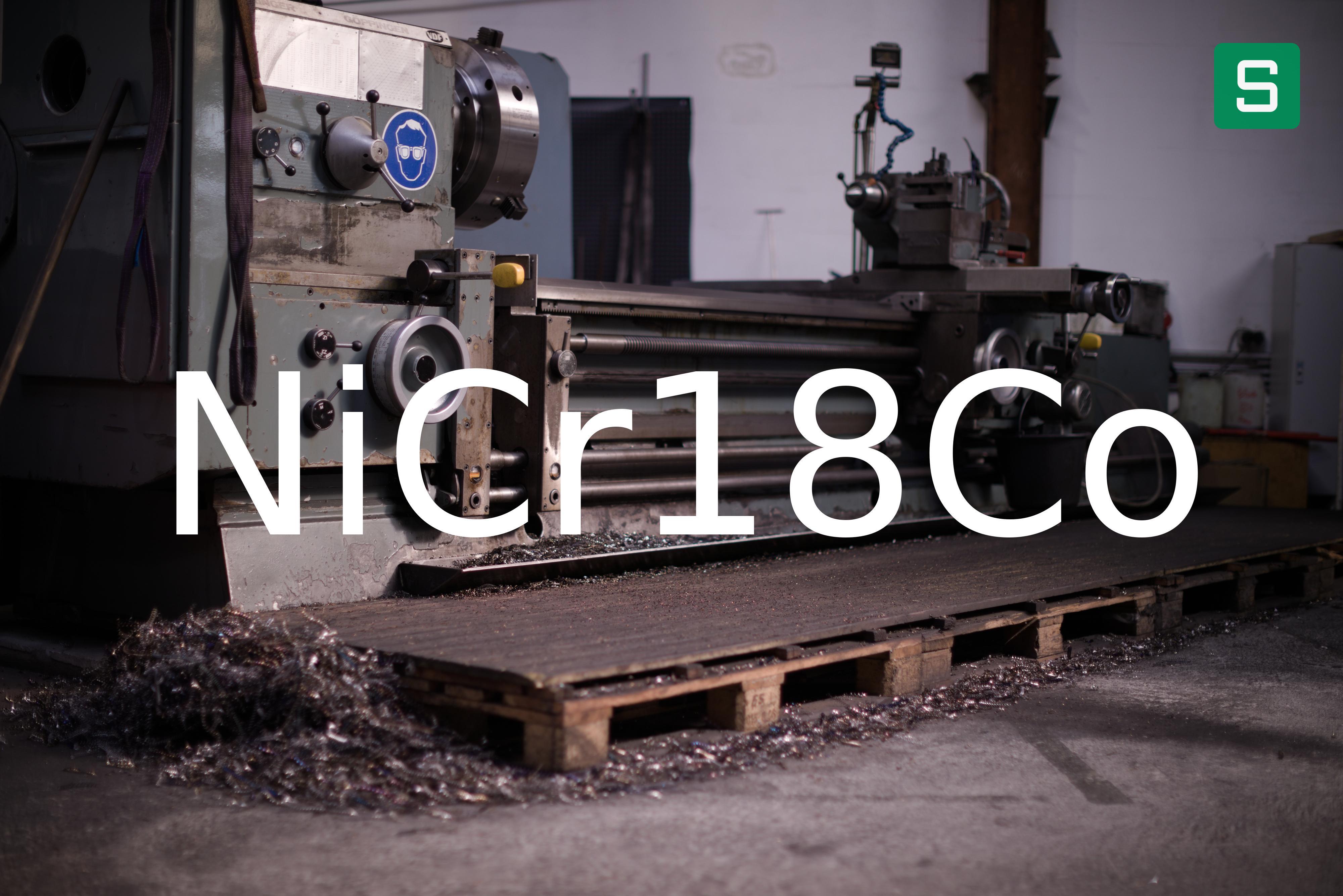 Stahlwerkstoff: NiCr18Co