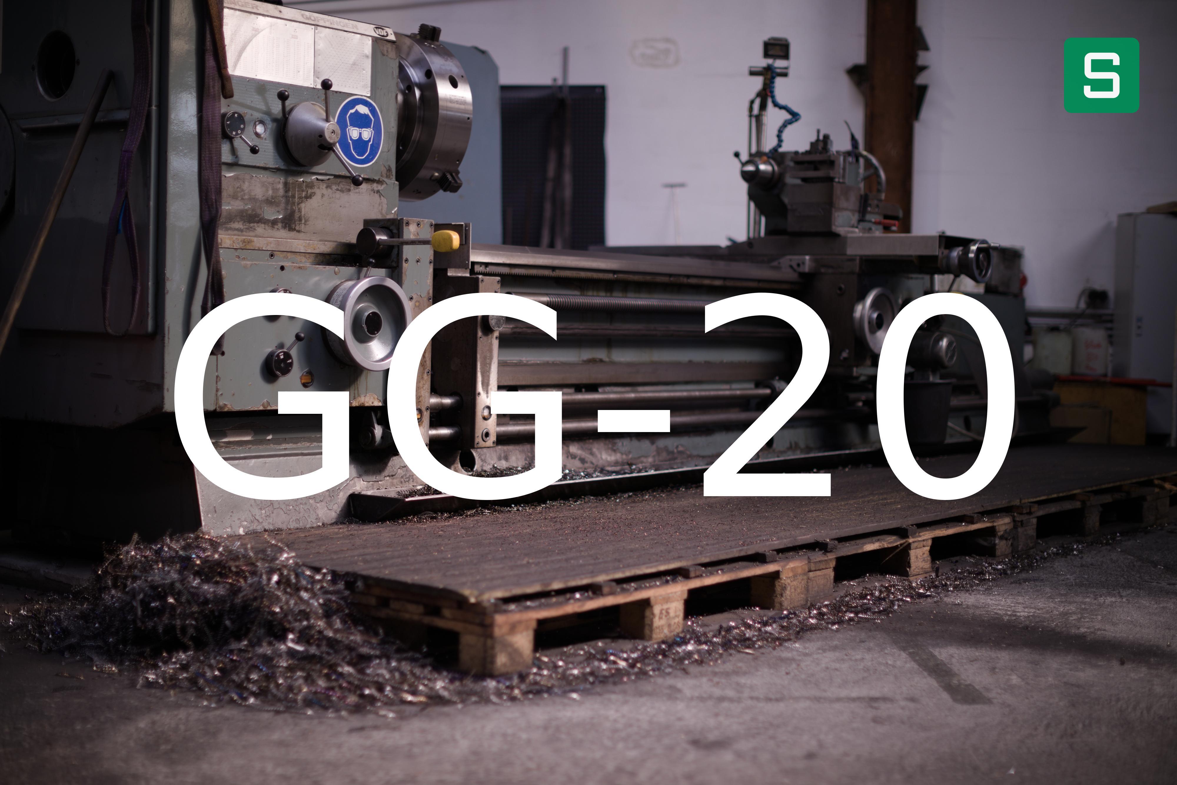 Stahlwerkstoff: GG-20