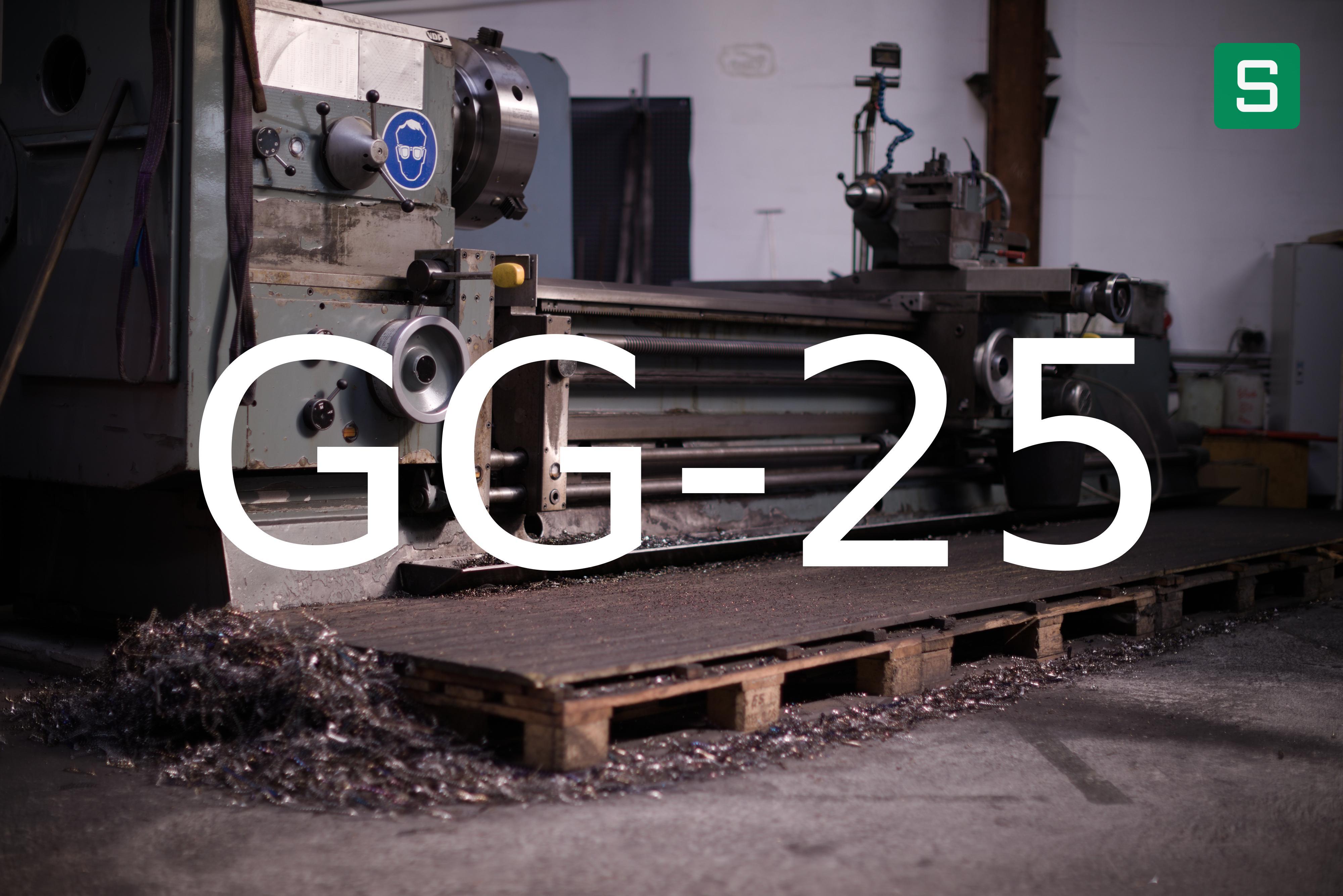 Stahlwerkstoff: GG-25