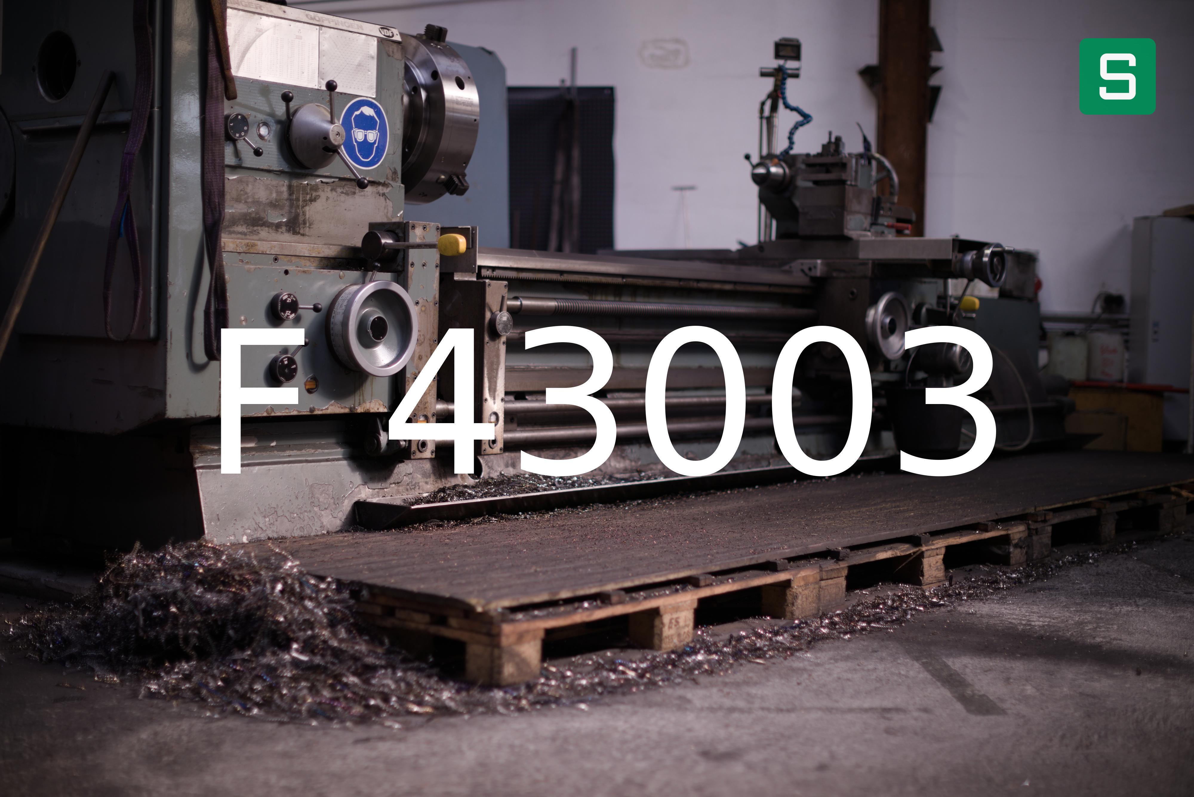 Steel Material: F 43003