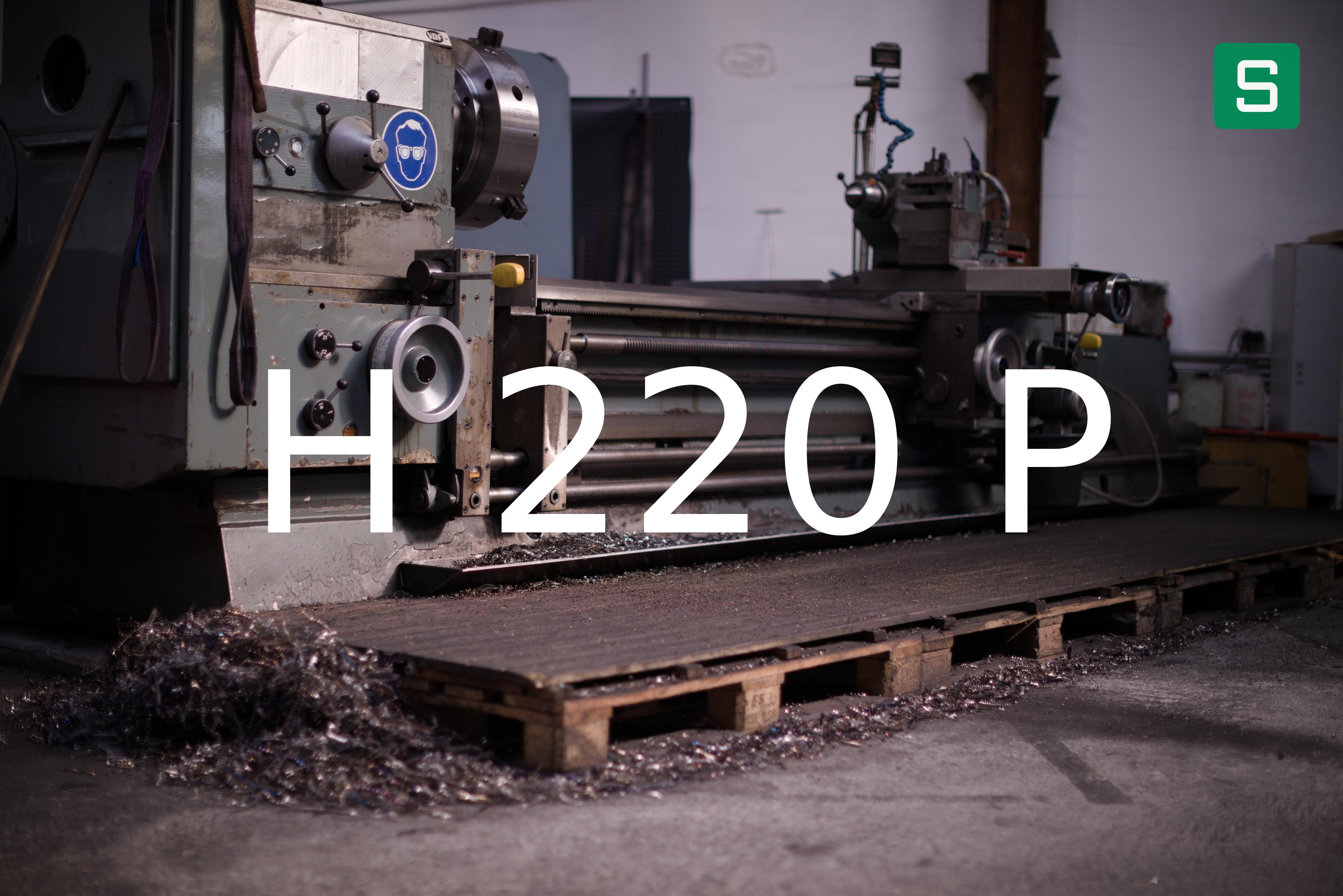 Steel Material: H 220 P