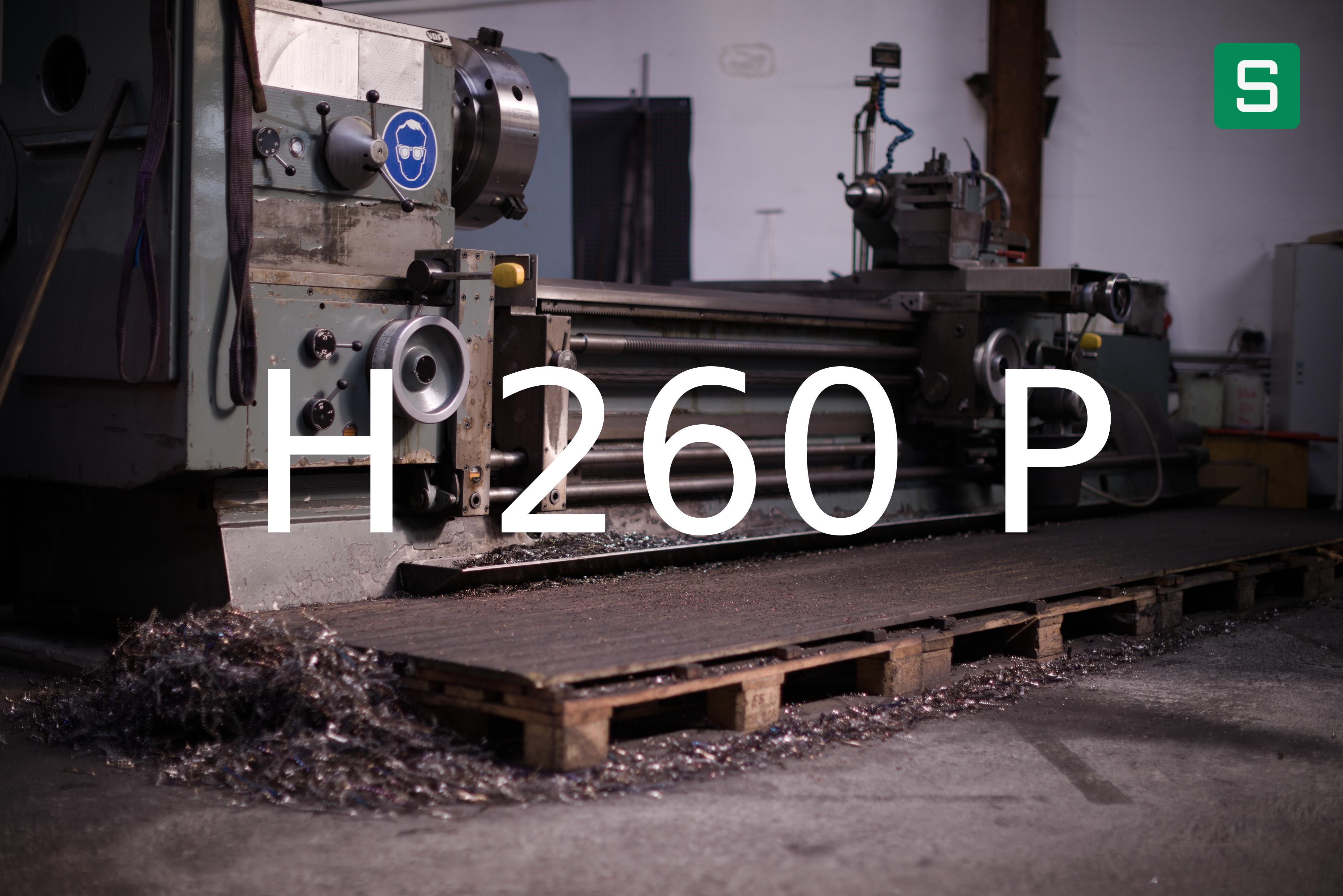 Steel Material: H 260 P
