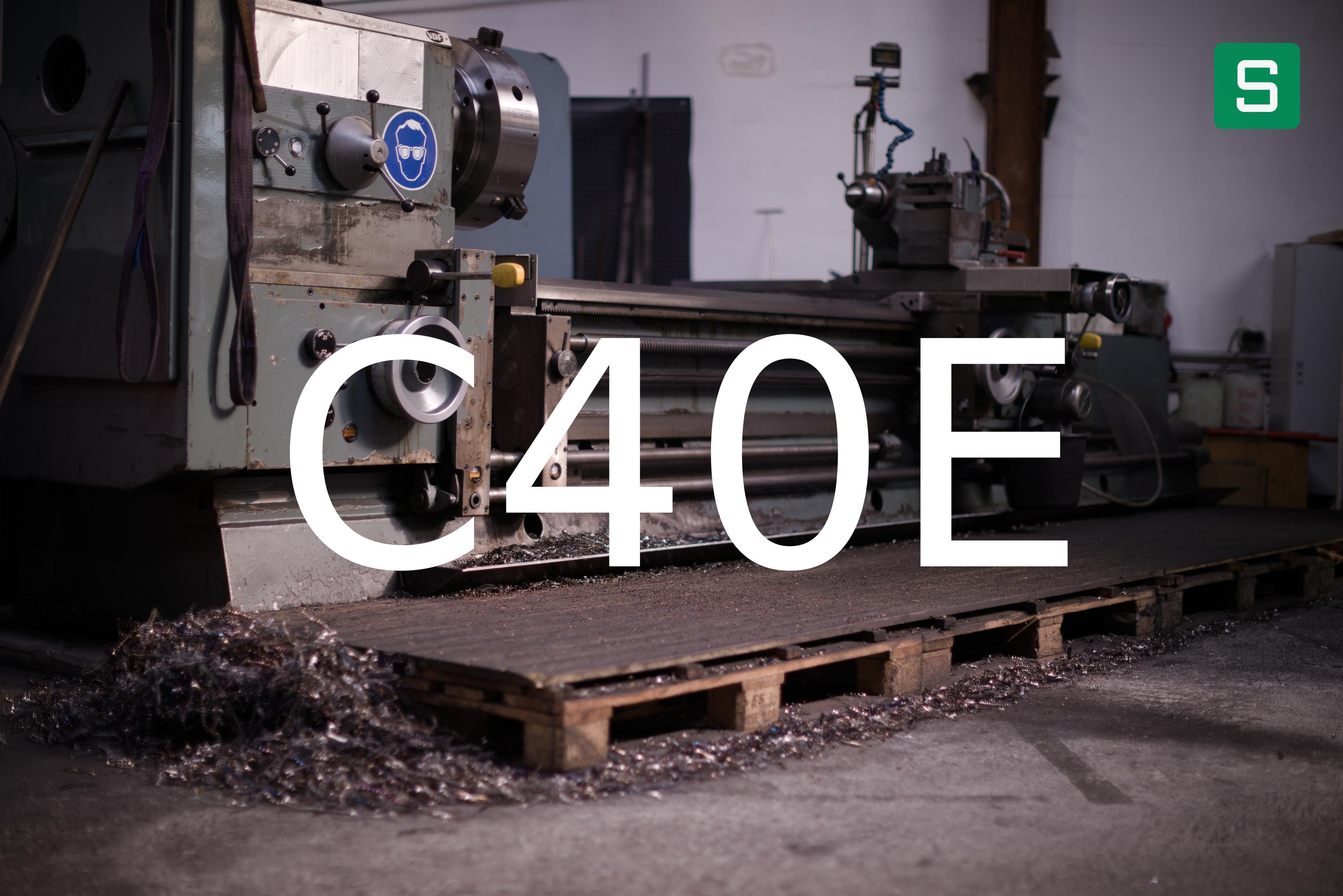 Stahlwerkstoff: C40E