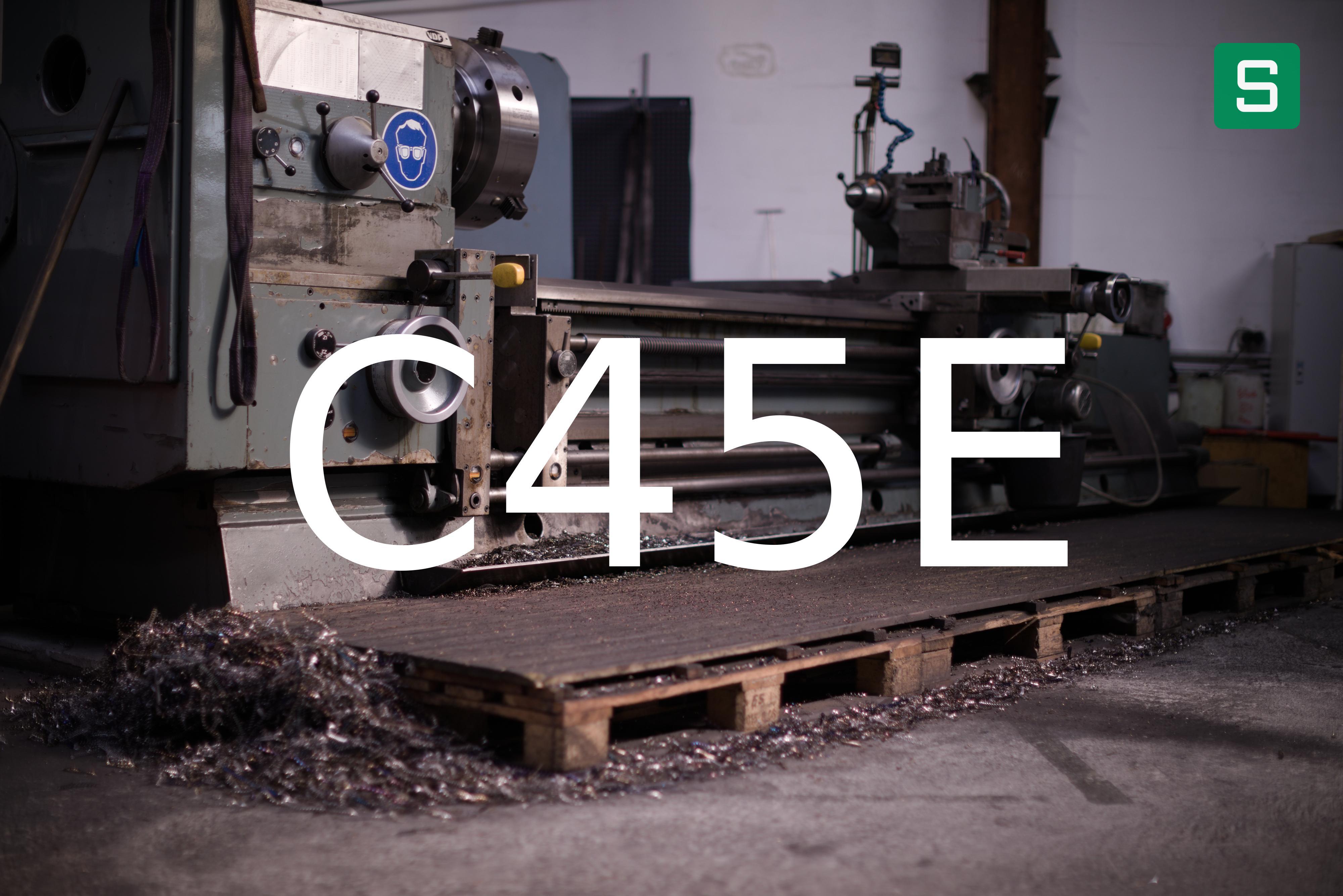 Stahlwerkstoff: C45E
