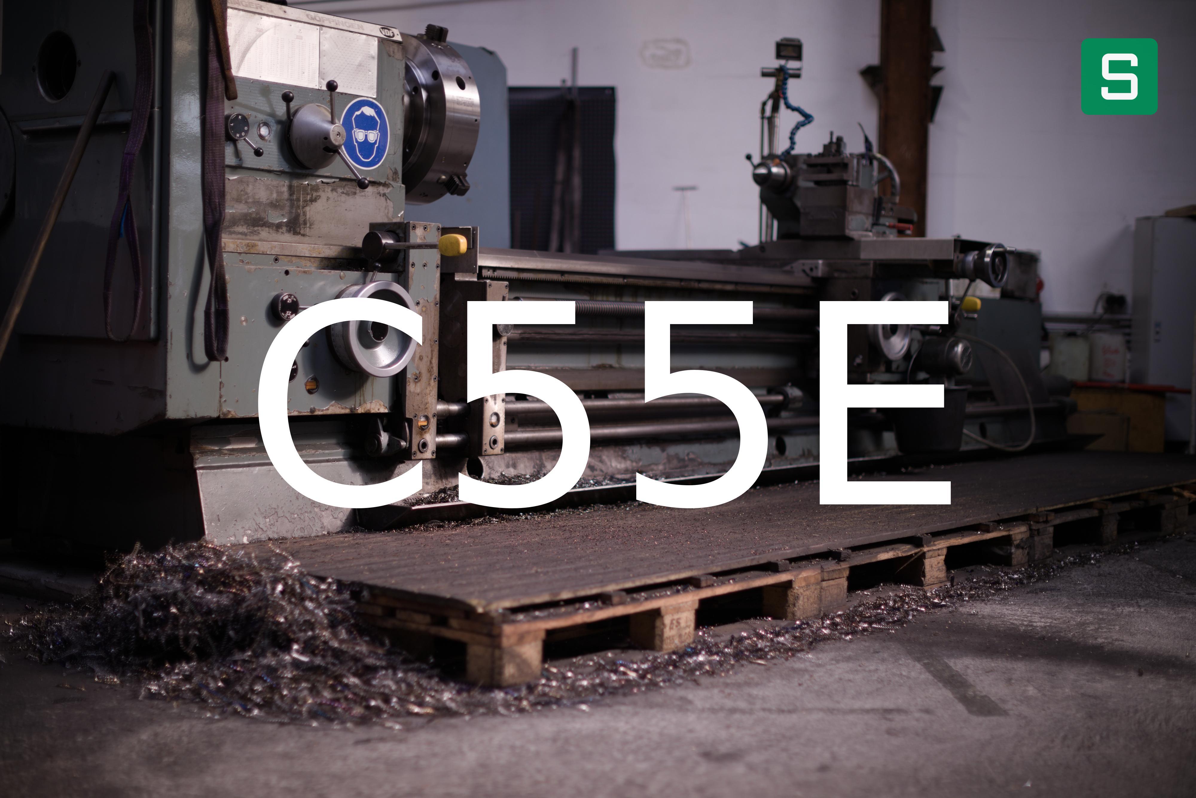 Stahlwerkstoff: C55E
