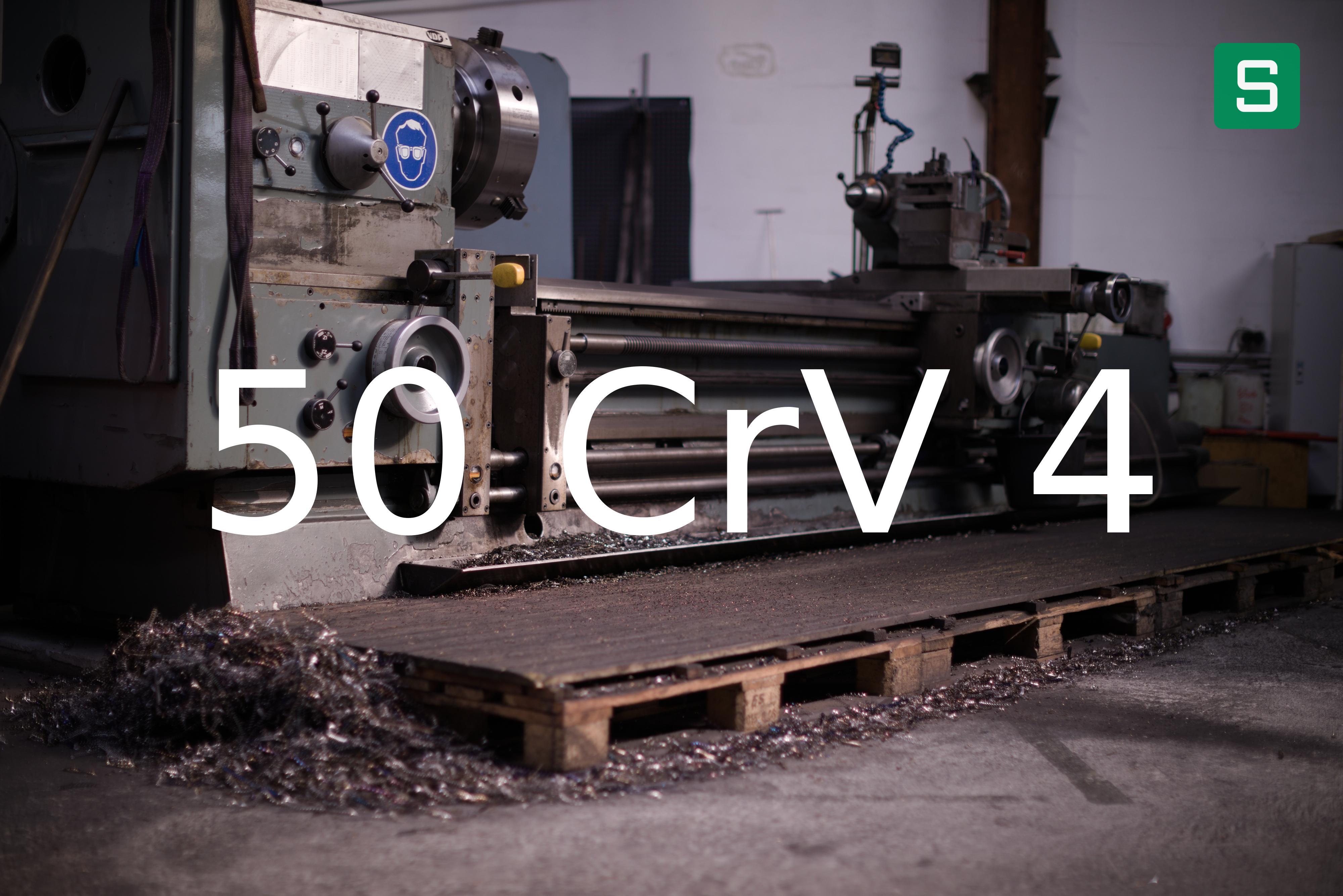 Steel Material: 50 CrV 4