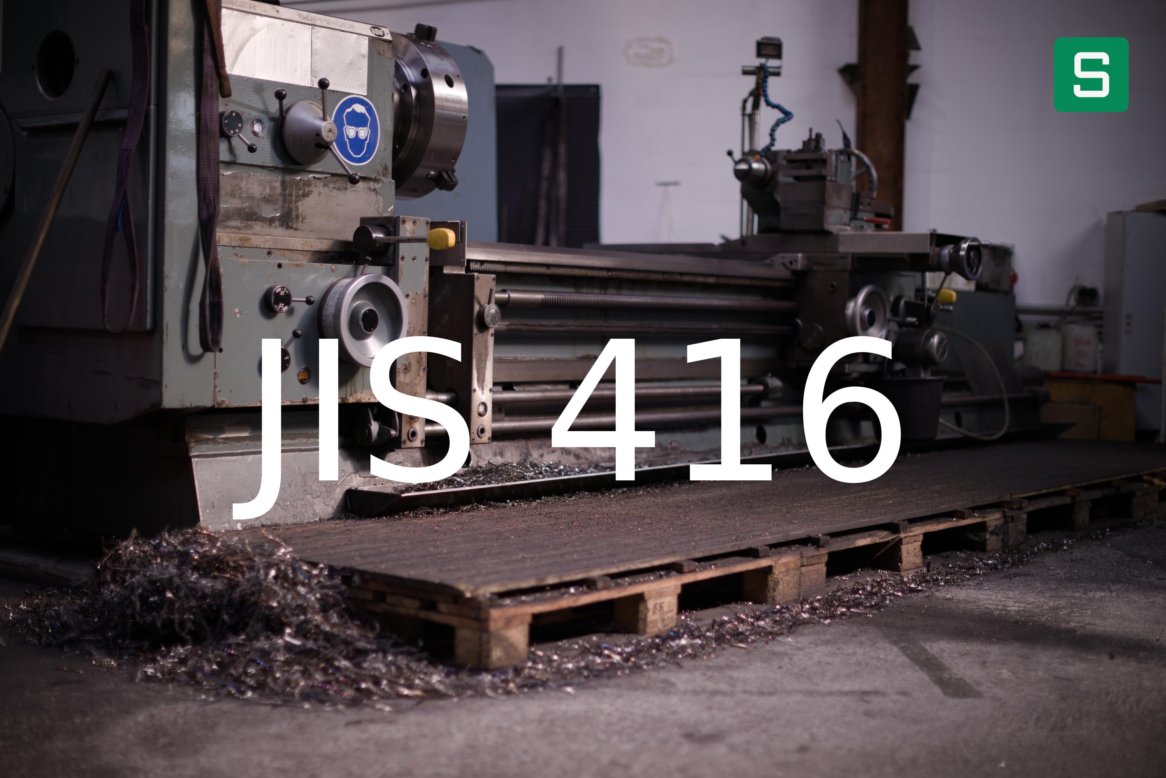 Steel Material: JIS 416