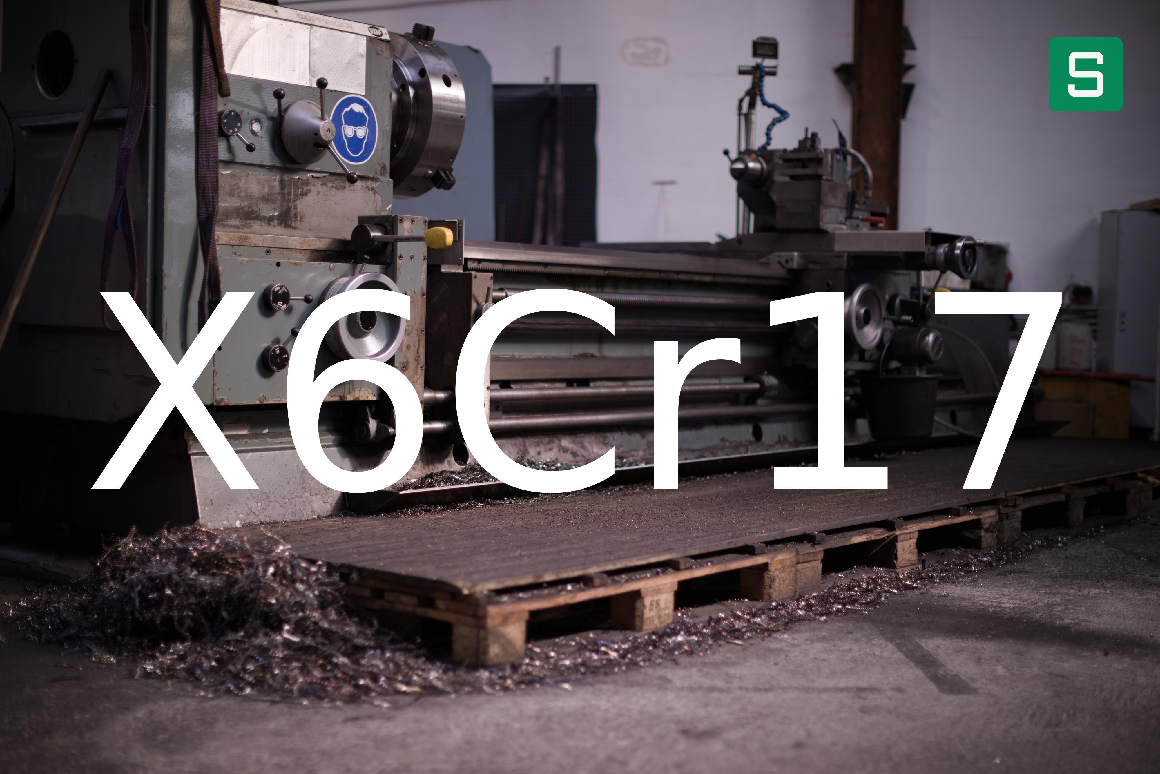 Steel Material: X6Cr17