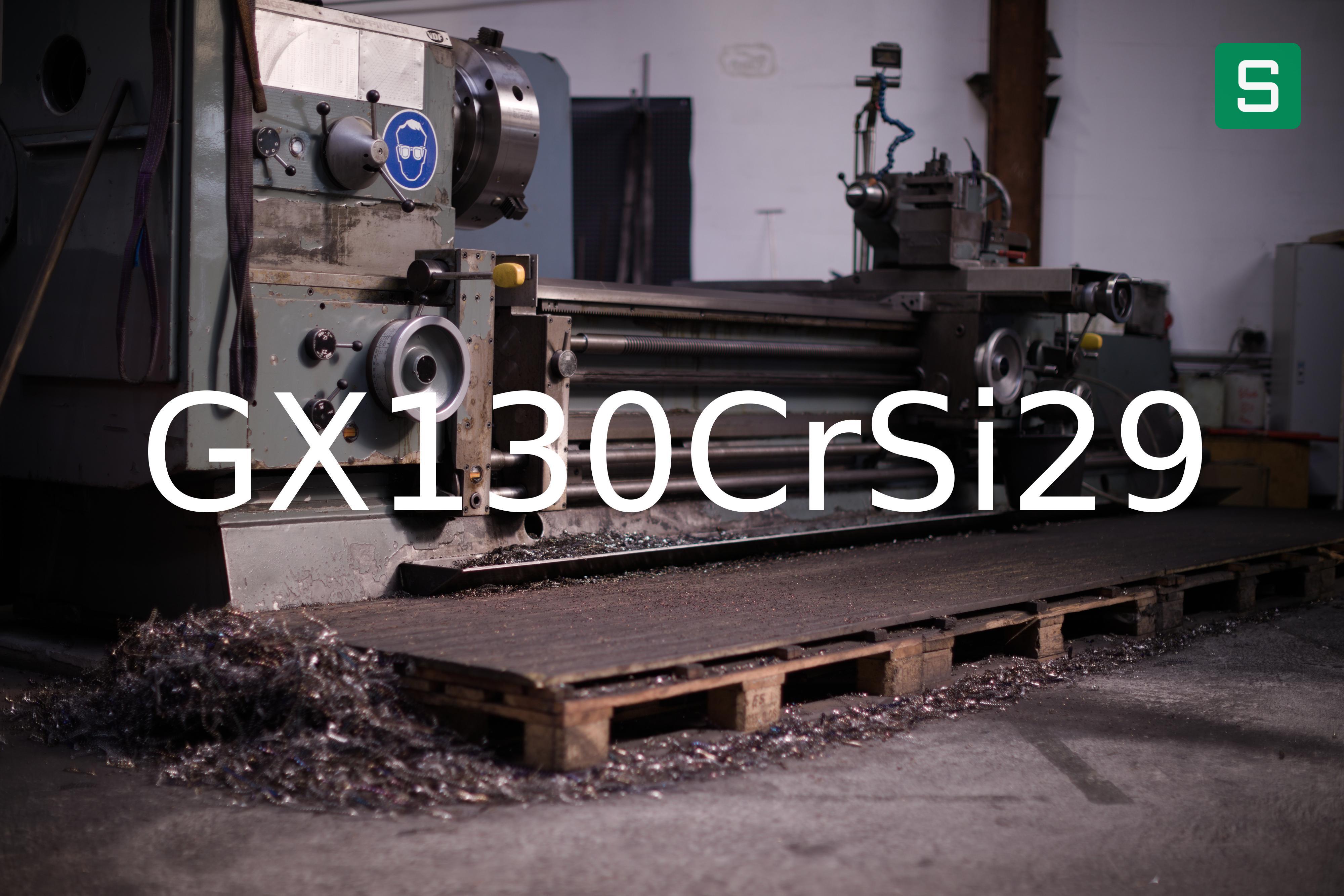 Steel Material: GX130CrSi29