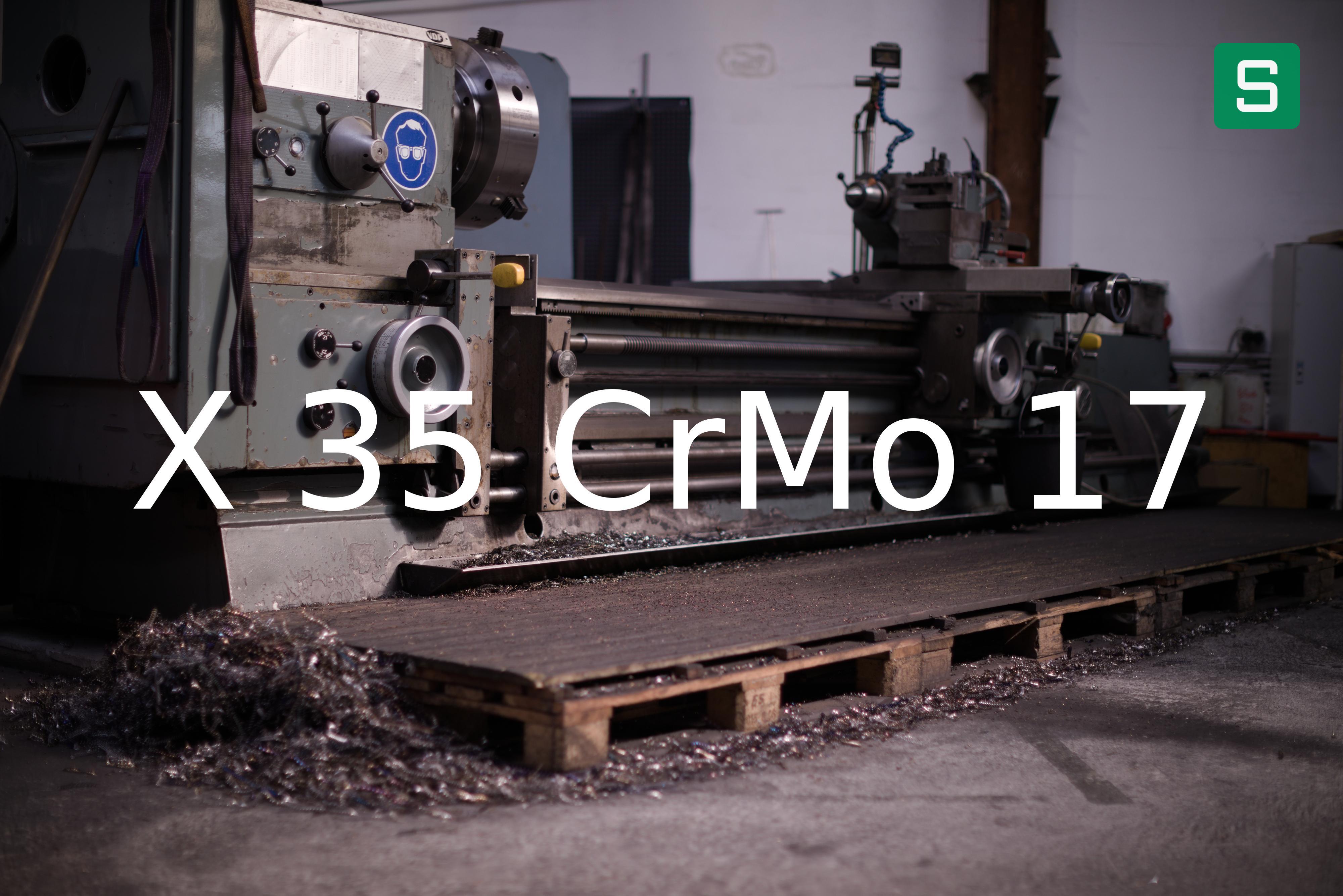 Steel Material: X 35 CrMo 17