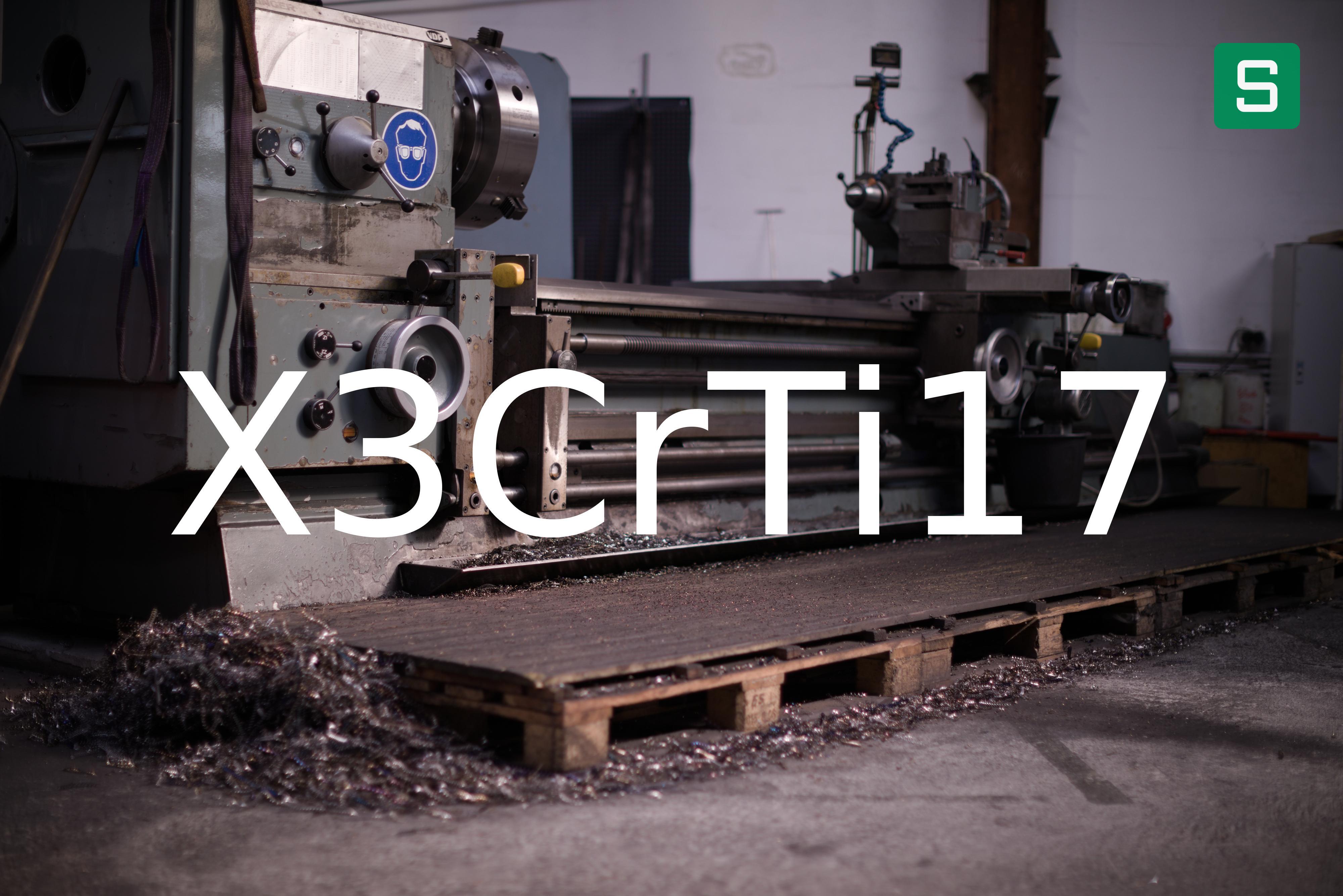 Steel Material: X3CrTi17