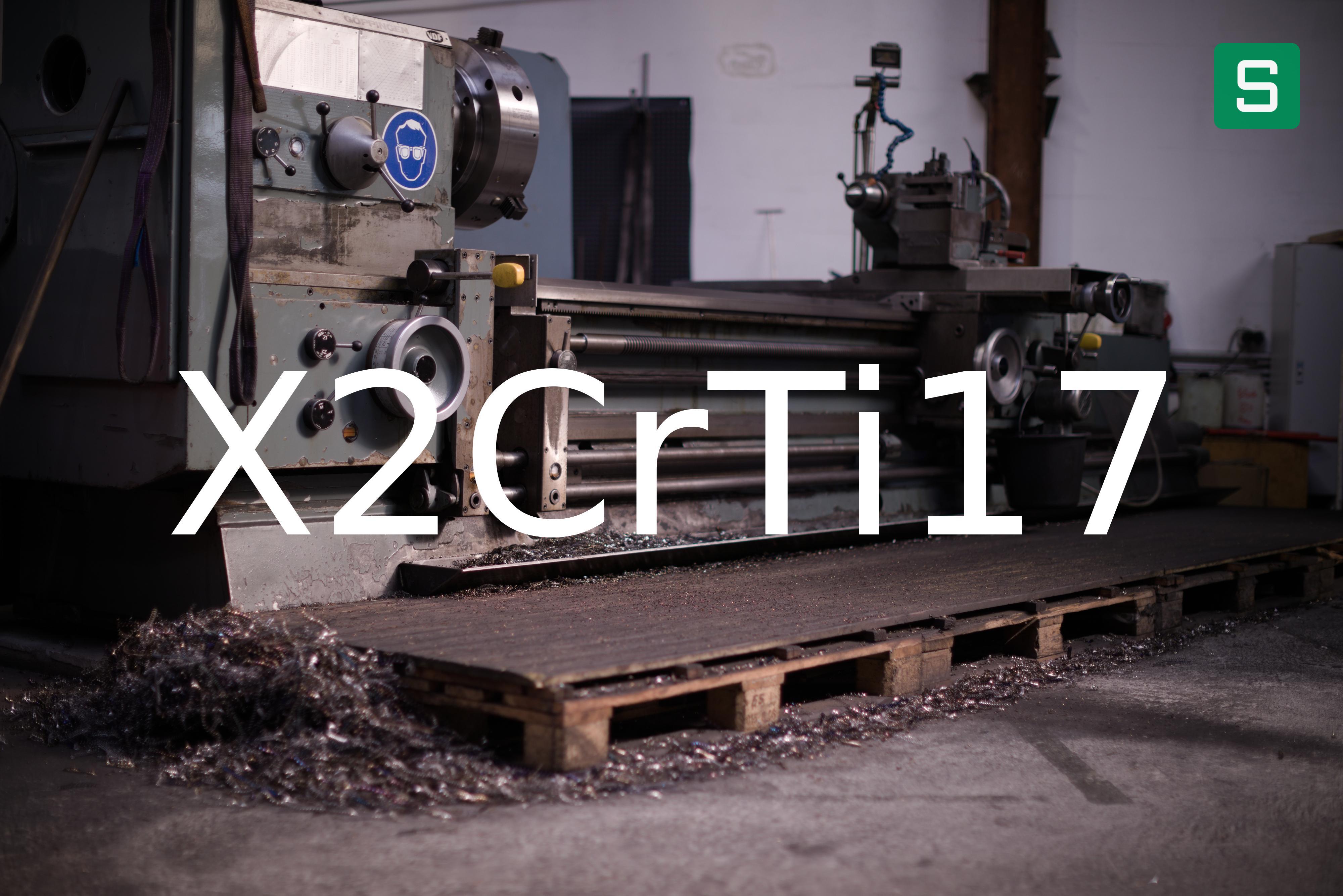 Steel Material: X2CrTi17