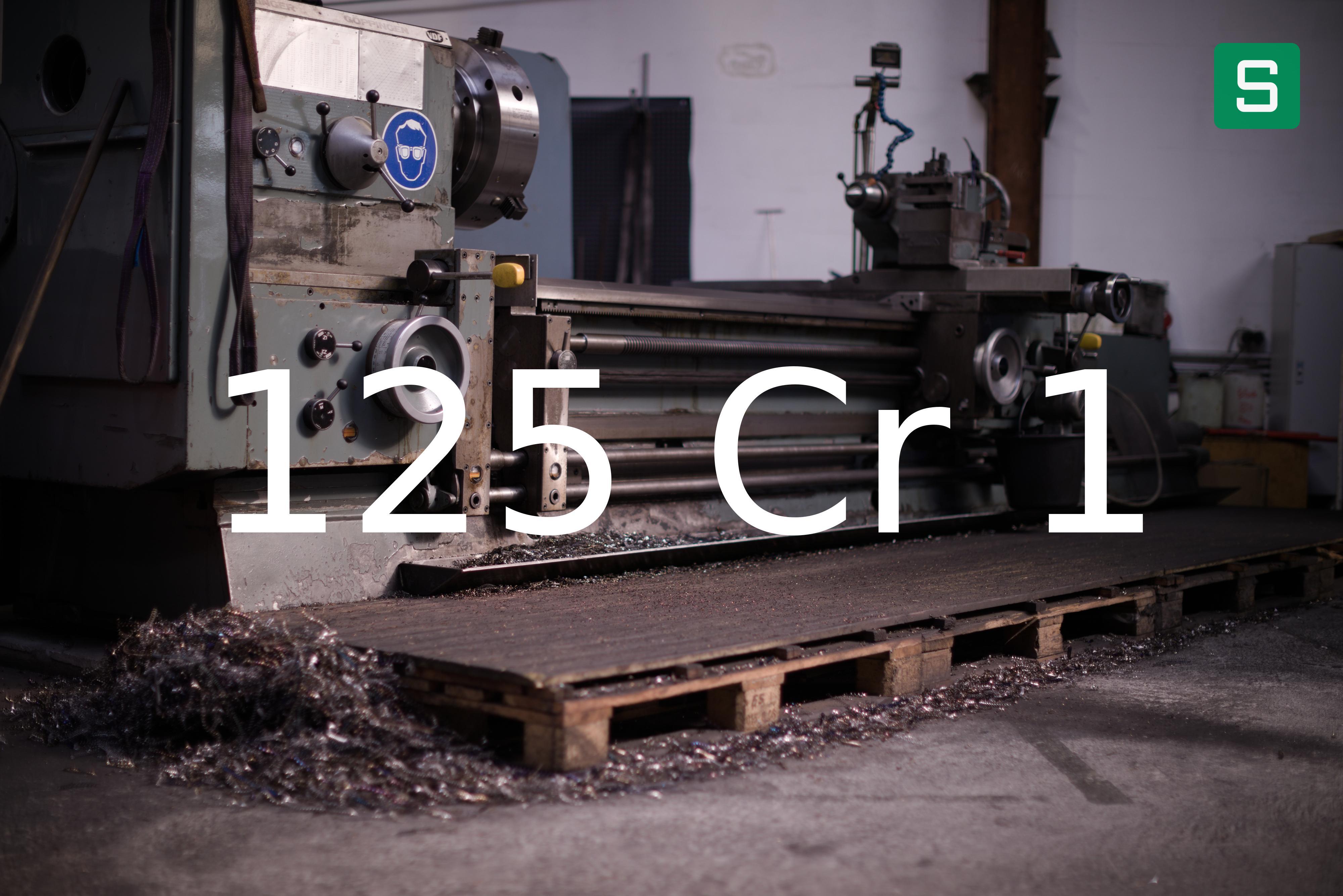 Steel Material: 125 Cr 1