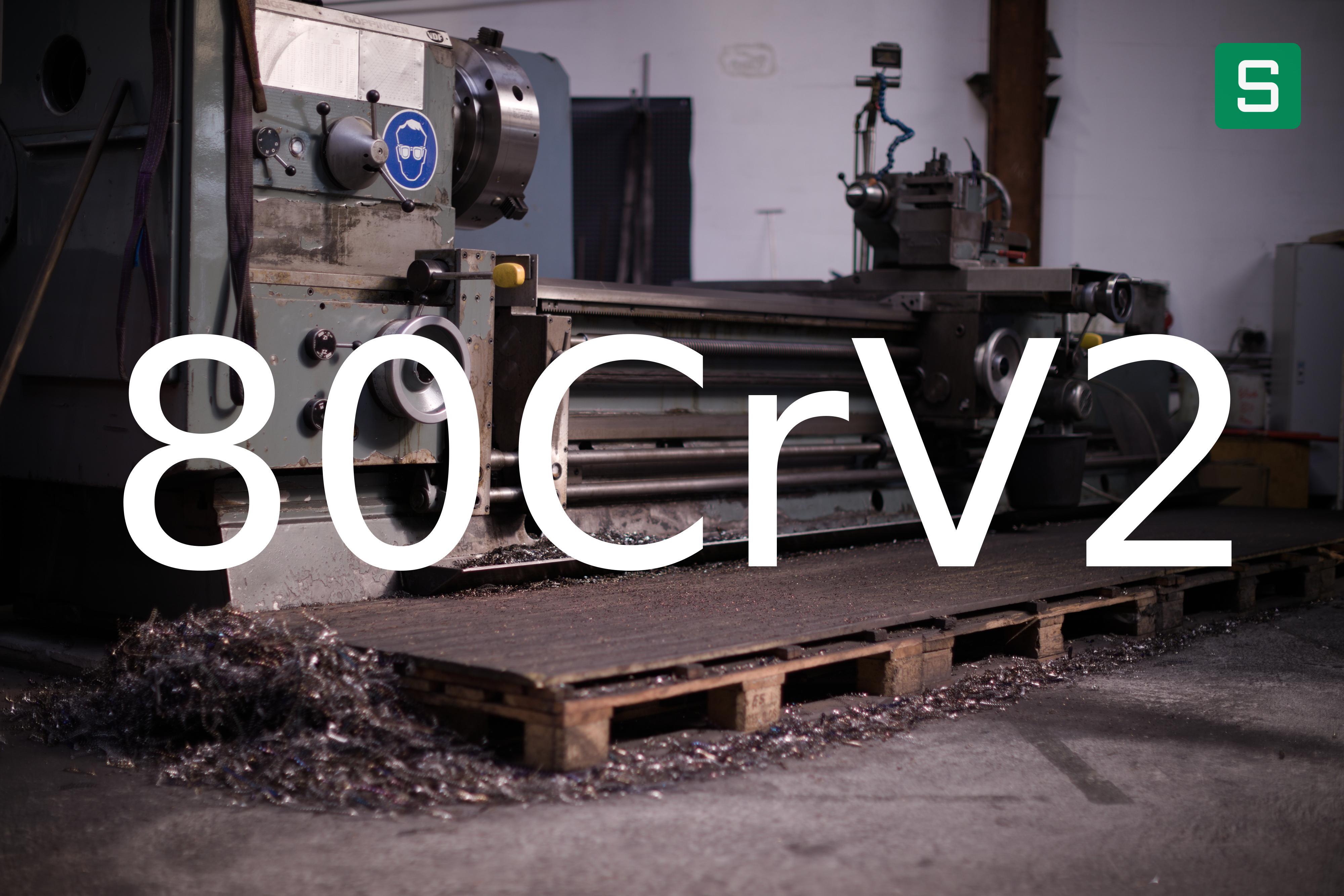 Steel Material: 80CrV2
