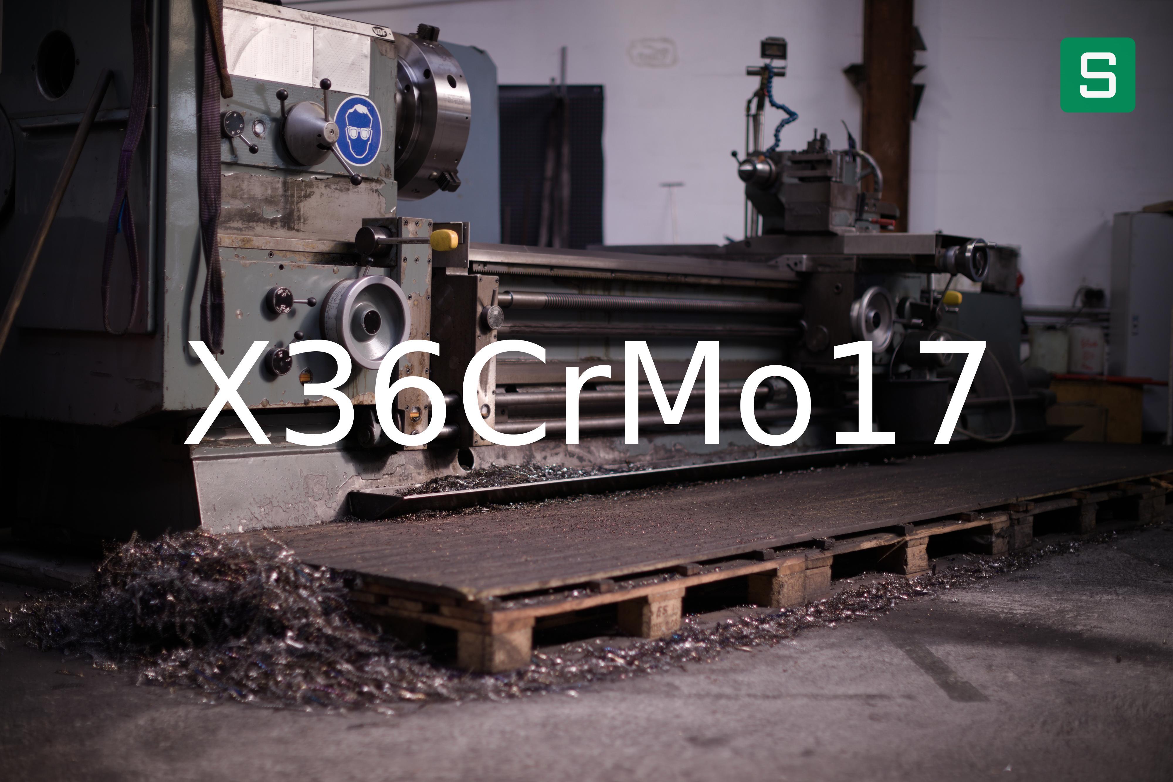 Steel Material: X36CrMo17