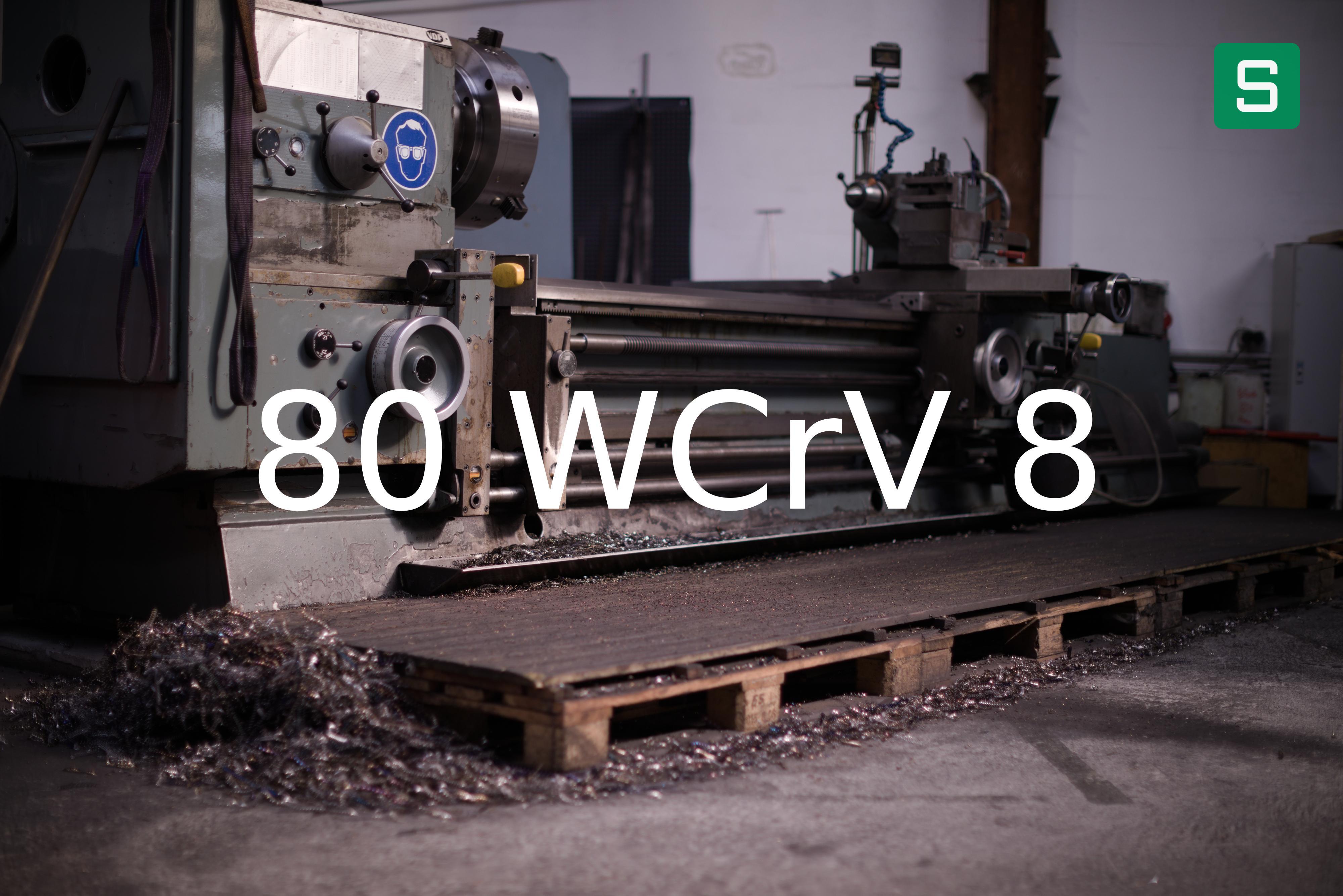 Steel Material: 80 WCrV 8