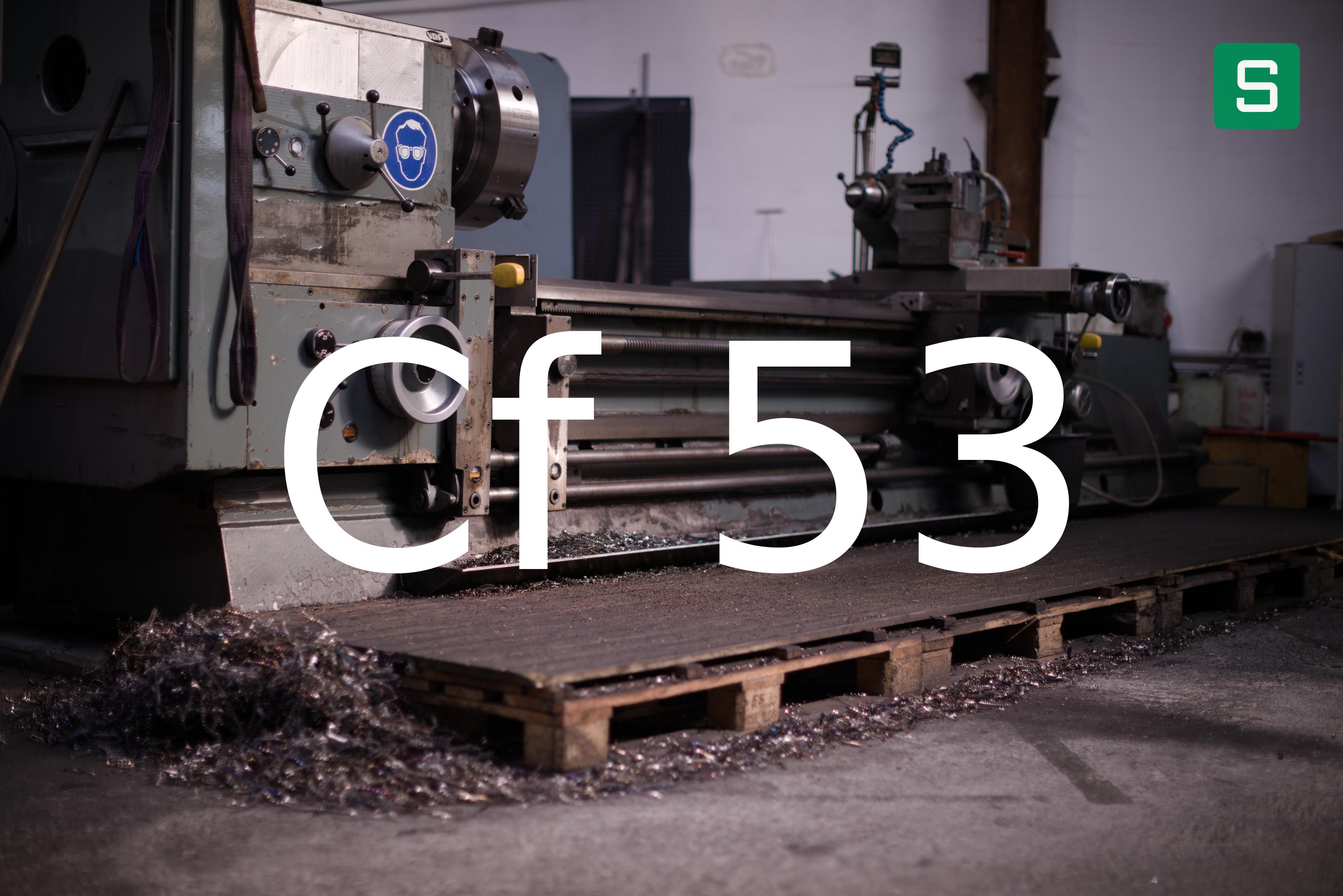 Steel Material: Cf 53