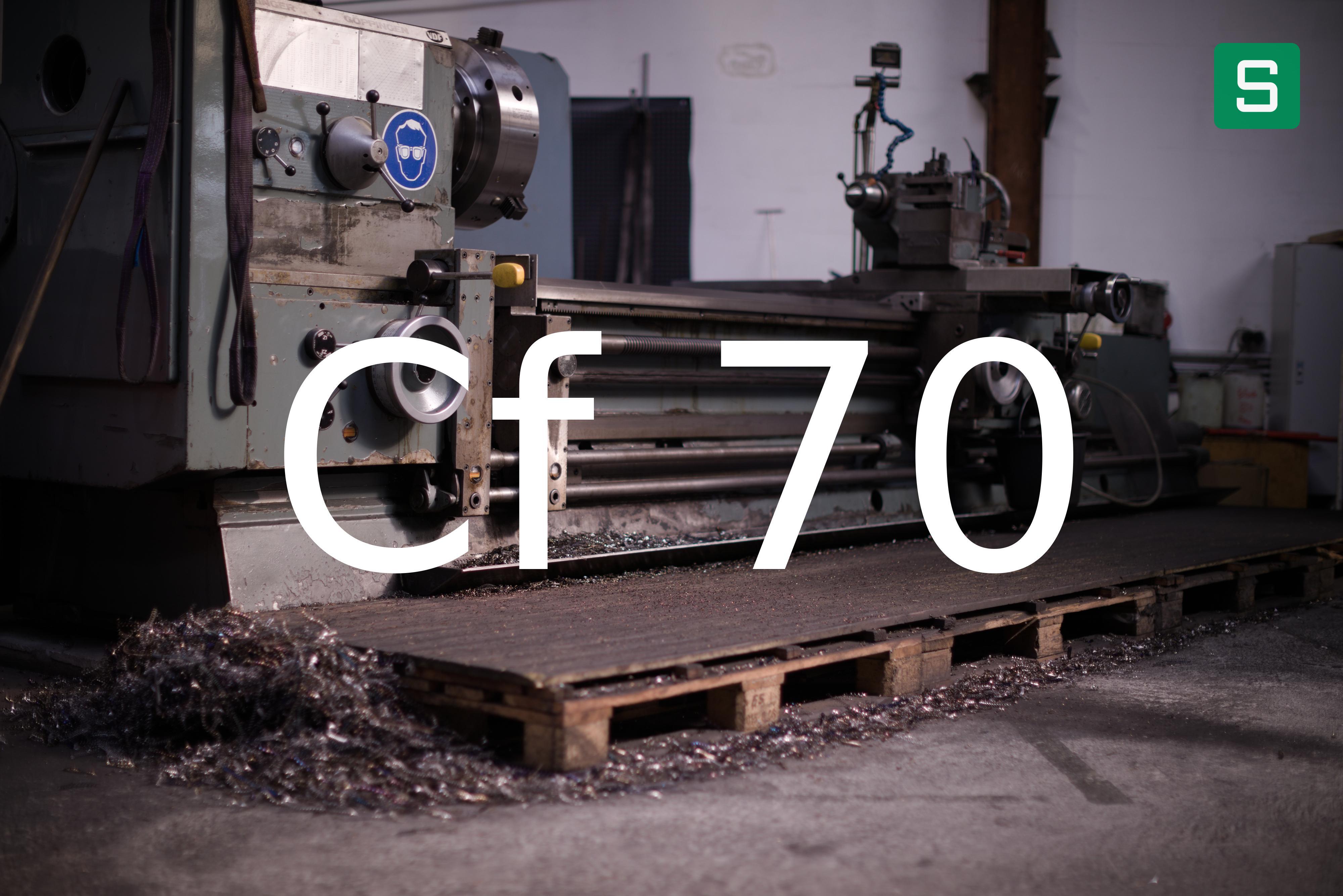 Steel Material: Cf 70